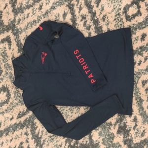 Nike Dri-Fit 1/4 zip NE Patriots